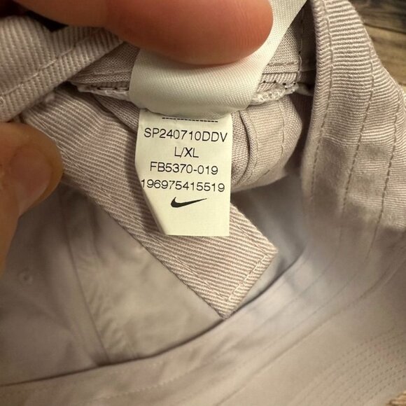 Nike Unisex Club Unstructured Just Do It Cap NWT Size L/XL (Violet) FB5370-019 - Picture 12 of 12